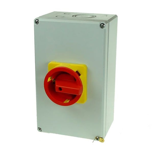 AC Isolator; single phase; Enclosed IP66; 80A @ 600V; 200x140x188.5mm