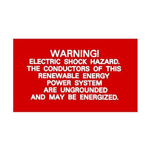 3 x 5 Red/White Lamacoid