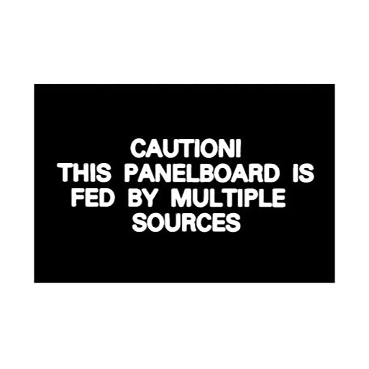 2 x 3 Black/White Lamacoid