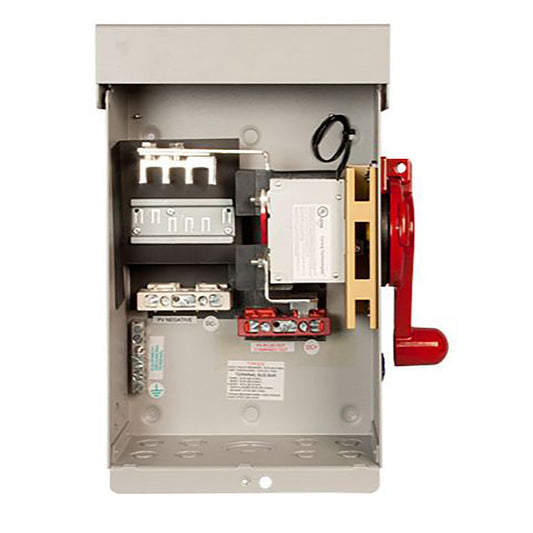 MidNite Solar MNPV8HV-DISCO 3R, 8 Pos. comb w/Disco, fuses and SPD 3R lockable