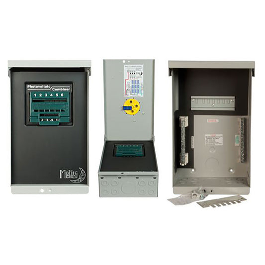 MidNite Solar MNPV6-DISCO, 6 Position Disconnecting Combiner