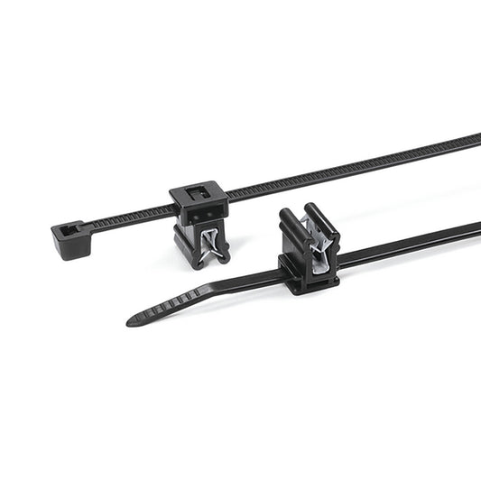 Module Edge Clip with Zip Tie